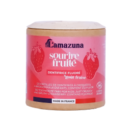 Dentifrice à croquer goût fraise